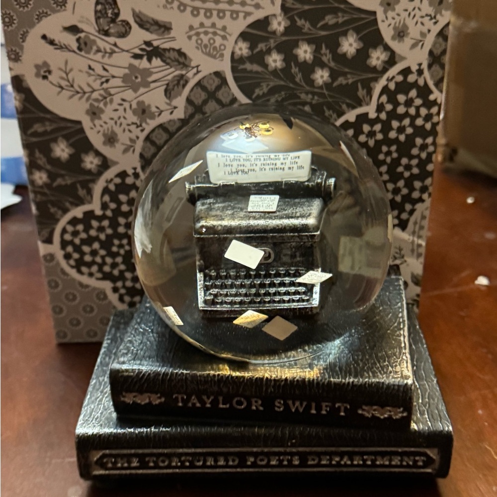 The Tortured Poets Department Snowglobe